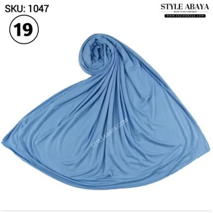 High quality full coverage jersey hijab for Muslim women - 19