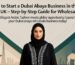 How to Start a Dubai Abaya Business in the USA or UK – Step-by-Step Guide for Wholesalers