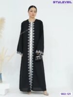 Premium Embroidered Abaya – Trending Dubai Designer Collection
