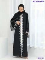 Premium Embroidered Abaya – Trending Dubai Designer Collection