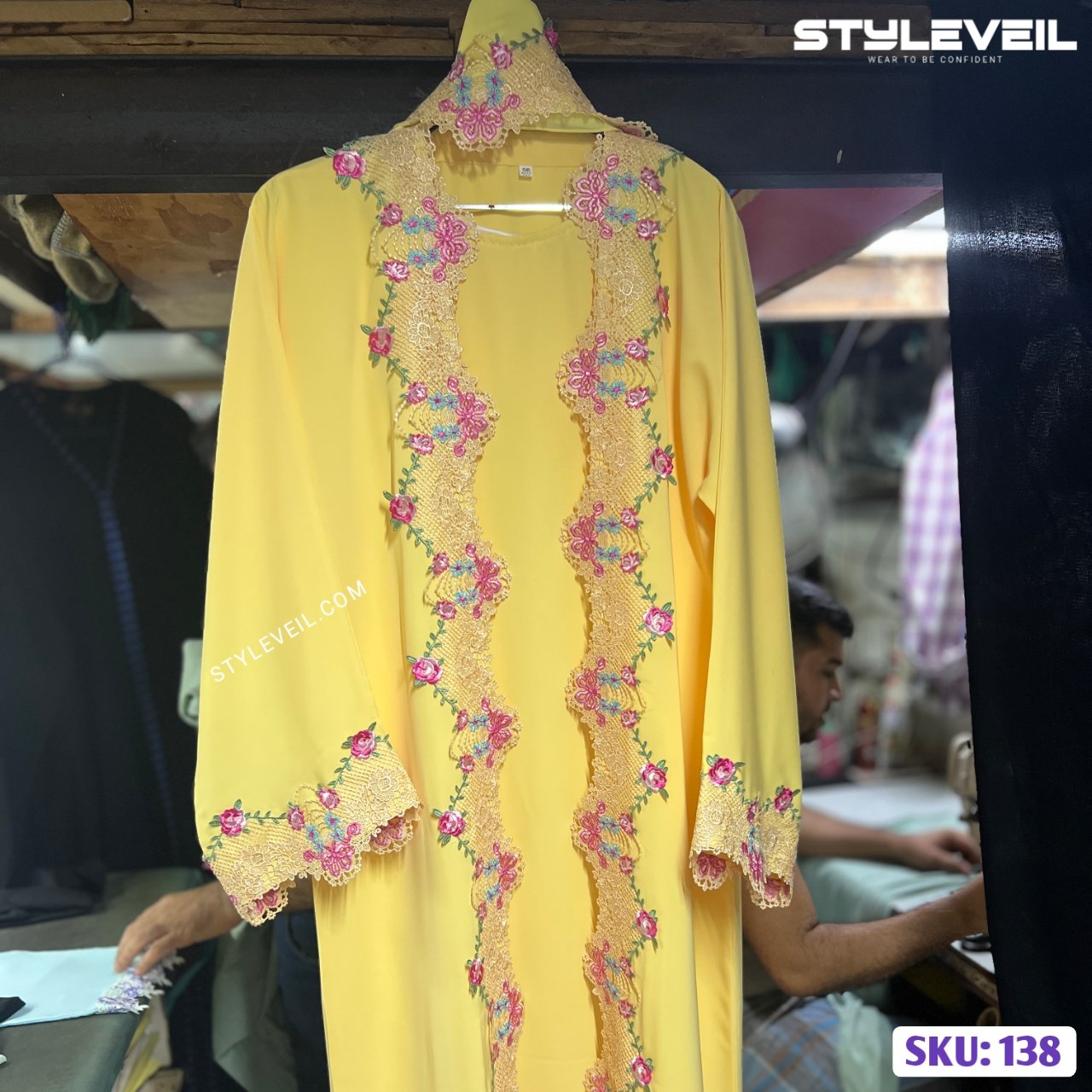 Luxury Evening Abaya – Perfect for Special Events & Occasions