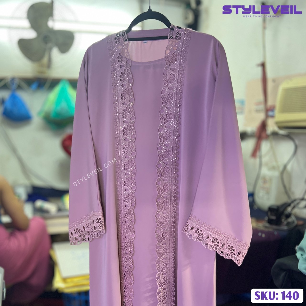 Premium Korean Nida Dubai Abaya – Elegant Modest Wear for Women